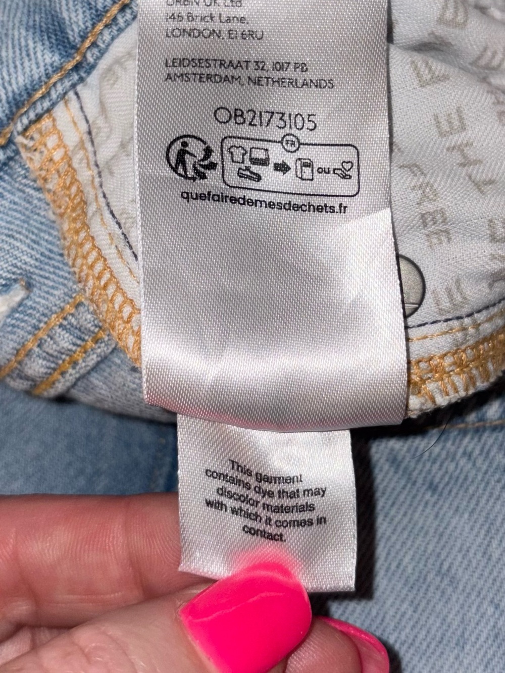 Free People We The Free Stride Straight N Wide Jeans 32 Low Slung Baggy Denim - Picture 9 of 9